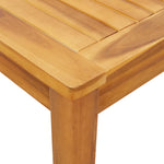 Utendørs Spisebord 110X55X75 Cm Heltre Akasie