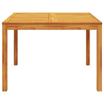 Utendørs Spisebord 110X110X75 Cm Heltre Akasie