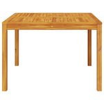 Utendørs Spisebord 110X110X75 Cm Heltre Akasie