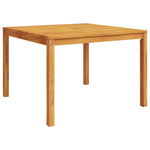 Utendørs Spisebord 110X110X75 Cm Heltre Akasie