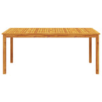 Utendørs Spisebord 180X90X75 Cm Heltre Akasie