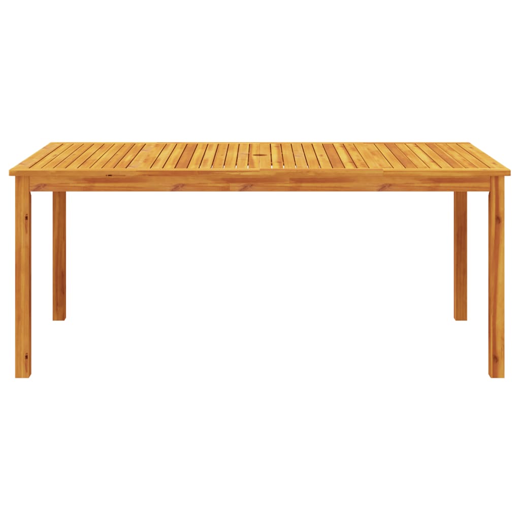Utendørs Spisebord 180X90X75 Cm Heltre Akasie