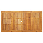 Utendørs Spisebord 180X90X75 Cm Heltre Akasie