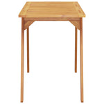 Utendørs Spisebord 110X56X75 Cm Heltre Akasie