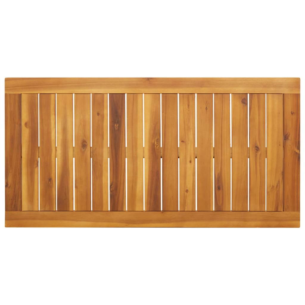 Utendørs Spisebord 110X56X75 Cm Heltre Akasie