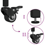 Kjøkkentralle Røkt Eik 100X50X95 Cm Konstruert Tre