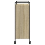Kjøkkentralle Sonoma Eik 70X30X82 Cm Konstruert Tre