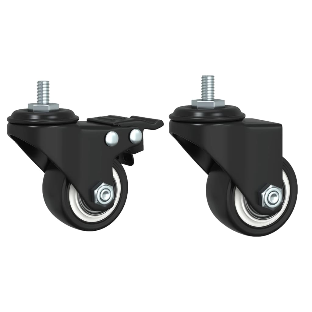 Kjøkkentralle Svart 102X50X95 Cm Konstruert Tre