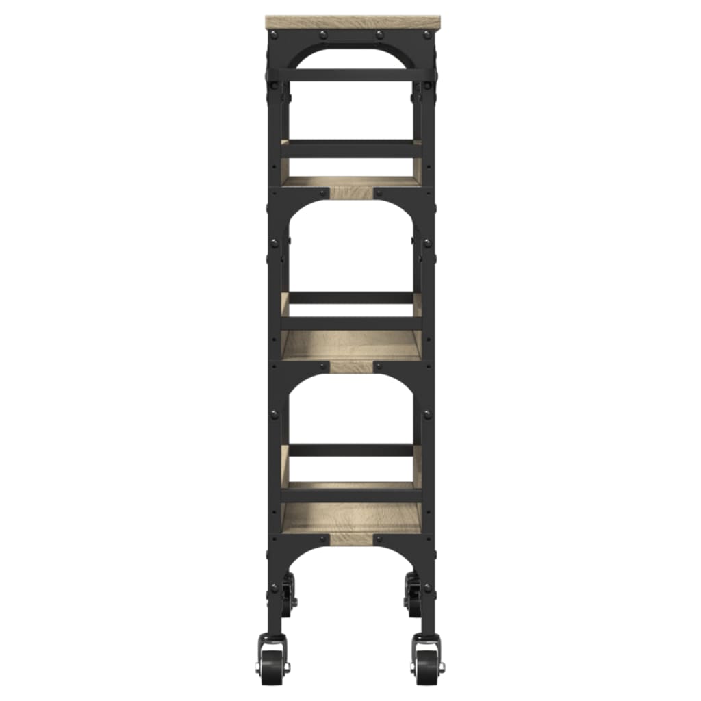 Kjøkkentralle Sonoma Eik 53X20X76 Cm Konstruert Tre