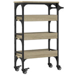 Kjøkkentralle Sonoma Eik 53X20X76 Cm Konstruert Tre