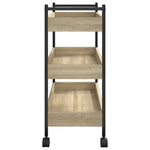 Kjøkkentralle Sonoma Eik 50X30X70 Cm Konstruert Tre