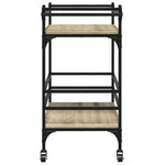 Kjøkkentralle Sonoma Eik 82X40X78,5 Cm Konstruert Tre