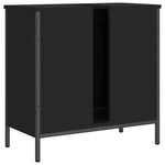 Servantskap Svart 60X30X60 Cm Konstruert Tre