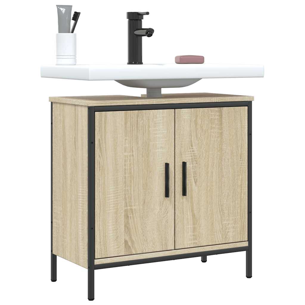 Servantskap Sonoma Eik 60X30X60 Cm Konstruert Tre
