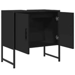 Servantskap Svart 60X33X60 Cm Konstruert Tre