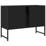 Servantskap Svart 80X33X60 Cm Konstruert Tre