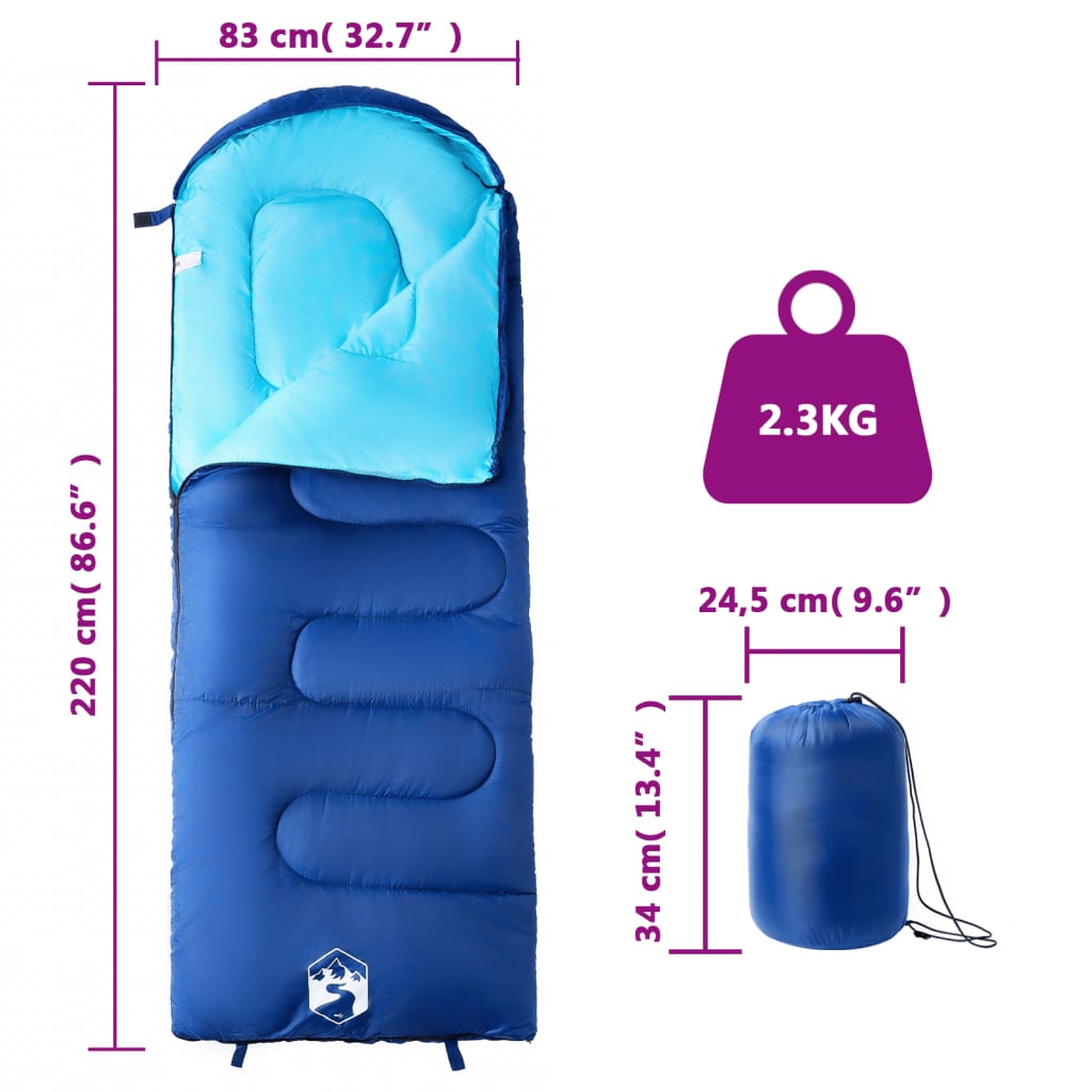 Sovepose For Voksne Camping 3-4 Sesonger