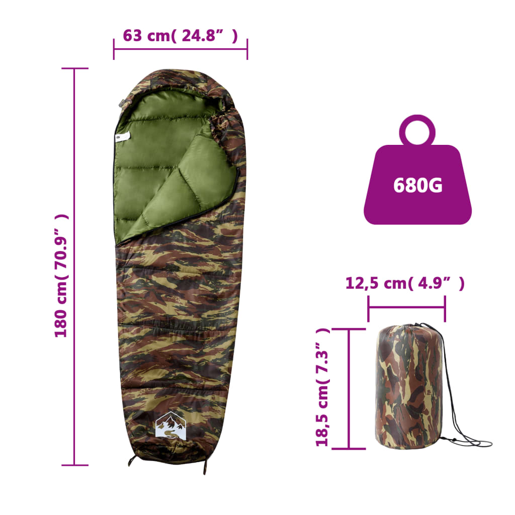 Sovepose For Voksne Camping 3 Sesonger