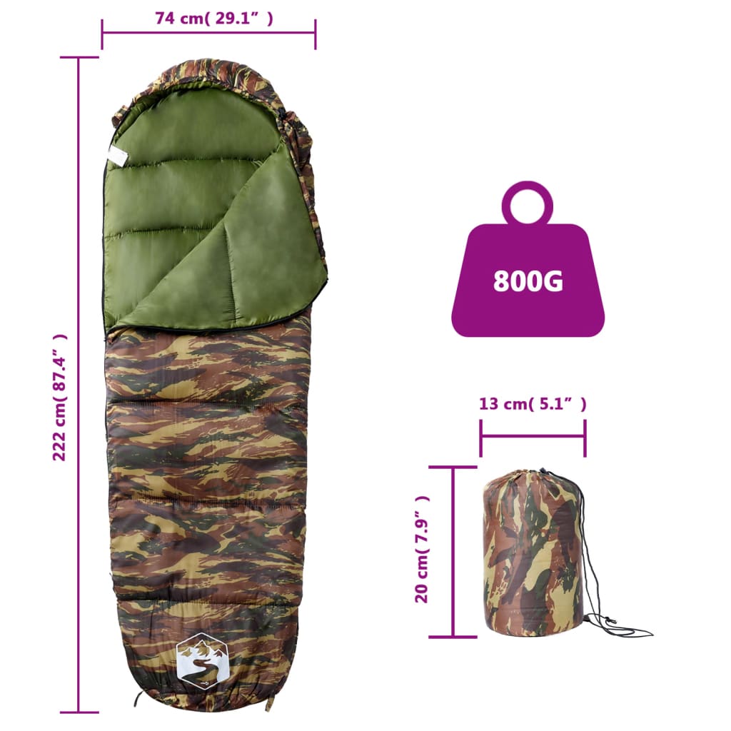 Sovepose For Voksne Camping 3 Sesonger