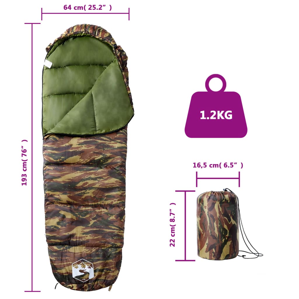 Sovepose For Voksne Camping 3 Sesonger