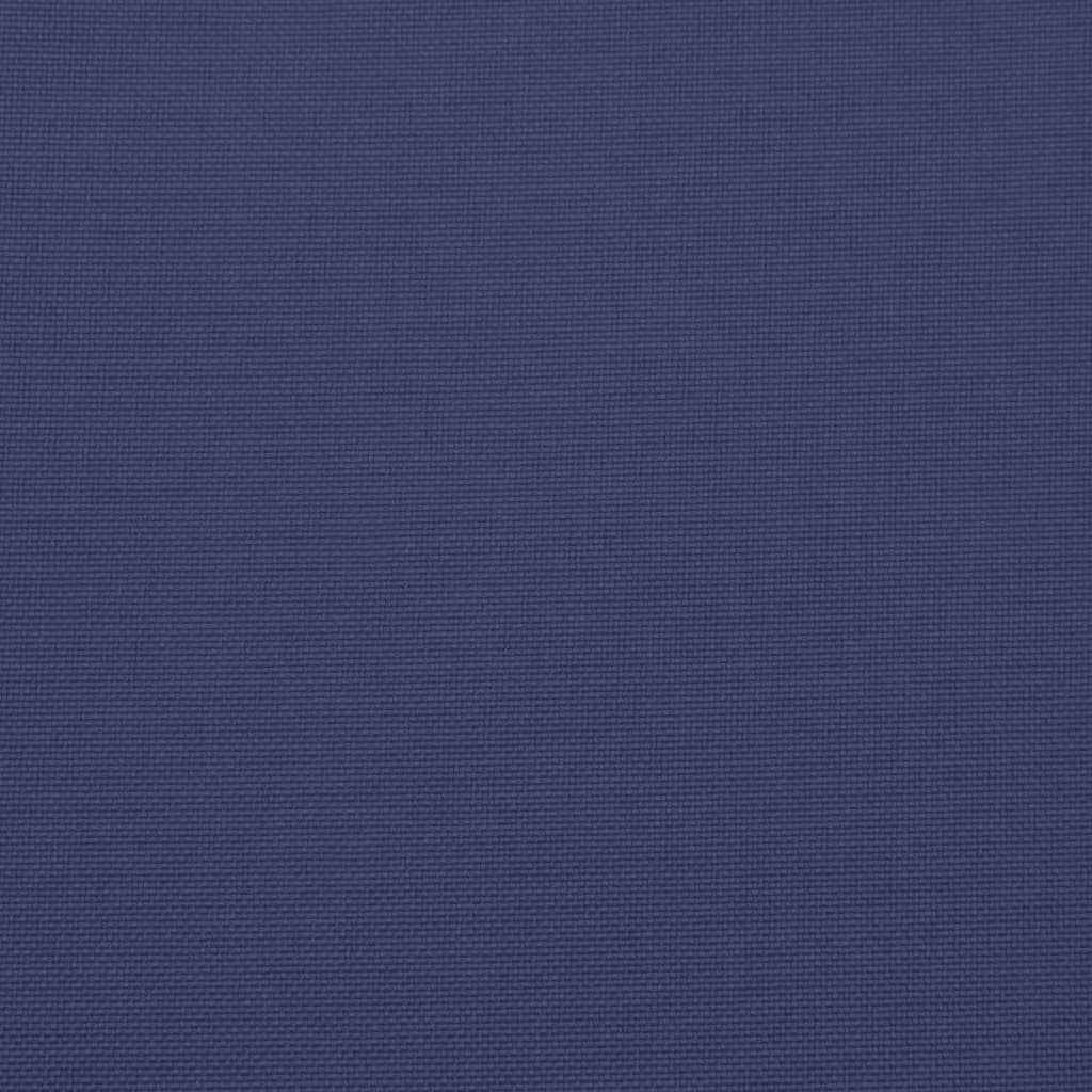 Stolputer 2 Stk Marineblå 40X40X7 Cm Oxfordstoff