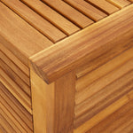 Putekasse Med Lameller 113X50X56 Cm Heltre Akasie