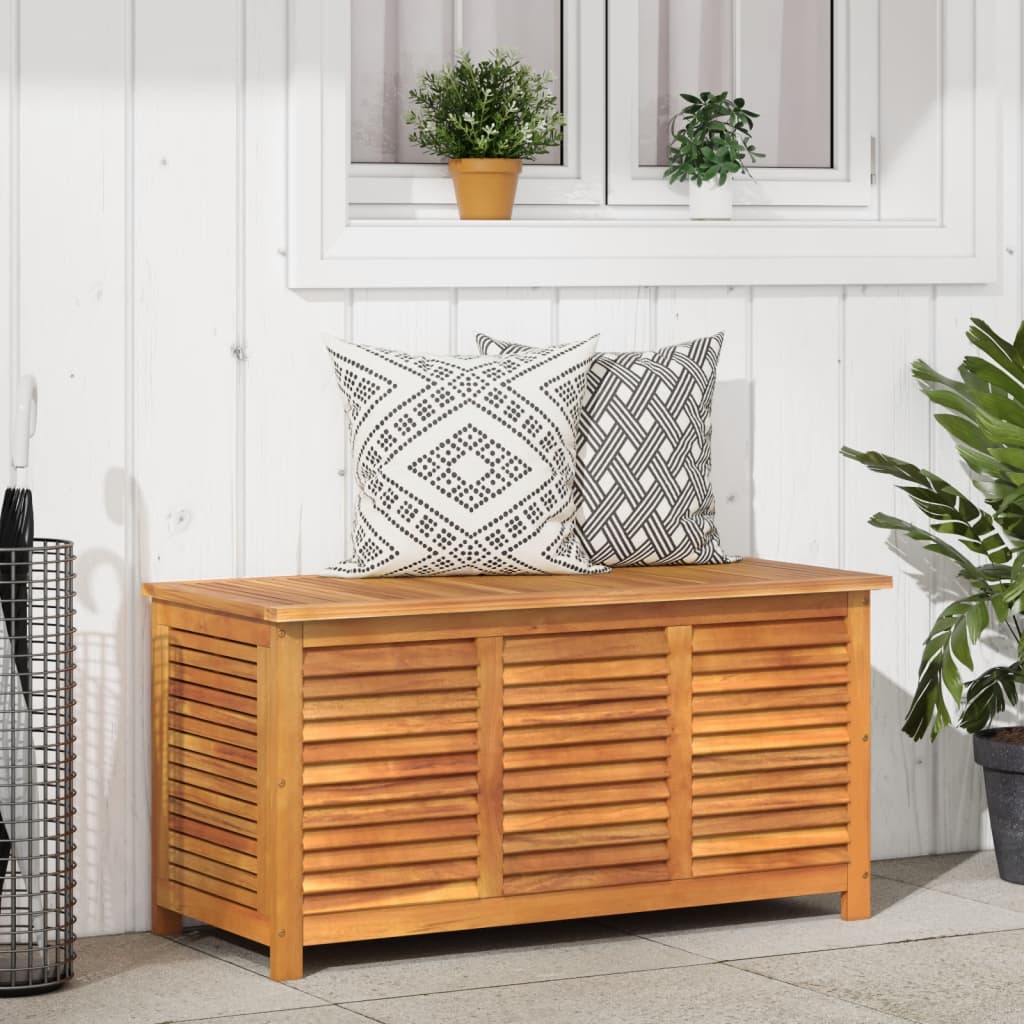 Putekasse Med Lameller 113X50X56 Cm Heltre Akasie