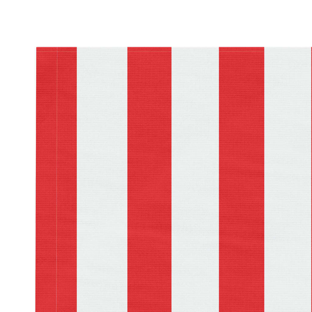 Erstatningsduk For Markise Rød Og Hvit Stripe 3,5X2,5 M