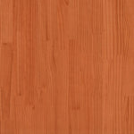 Sengeramme Uten Madrass Voksbrun 90X190 Cm Heltre Furu