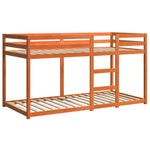 Køyeseng Voksbrun 75X190 Cm Heltre Furu