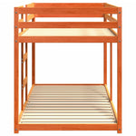 Køyeseng Voksbrun 90X200 Cm Heltre Furu