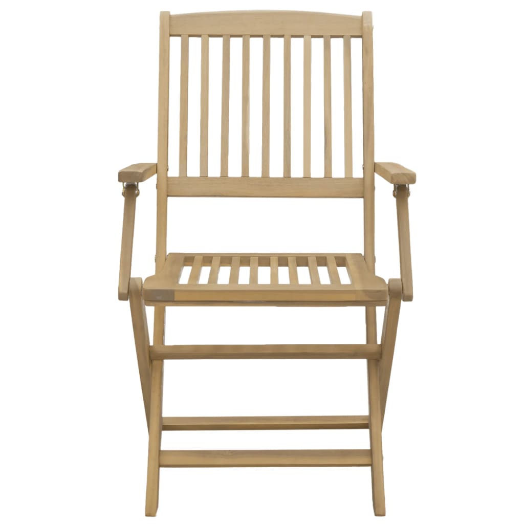 Sammenleggbare Hagestoler 6 Stk 54,5X58X90 Cm Heltre Akasie