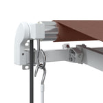 Automatisk Uttrekkbar Markise Burgunder 300X250 Cm