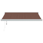Automatisk Uttrekkbar Markise Burgunder 300X250 Cm