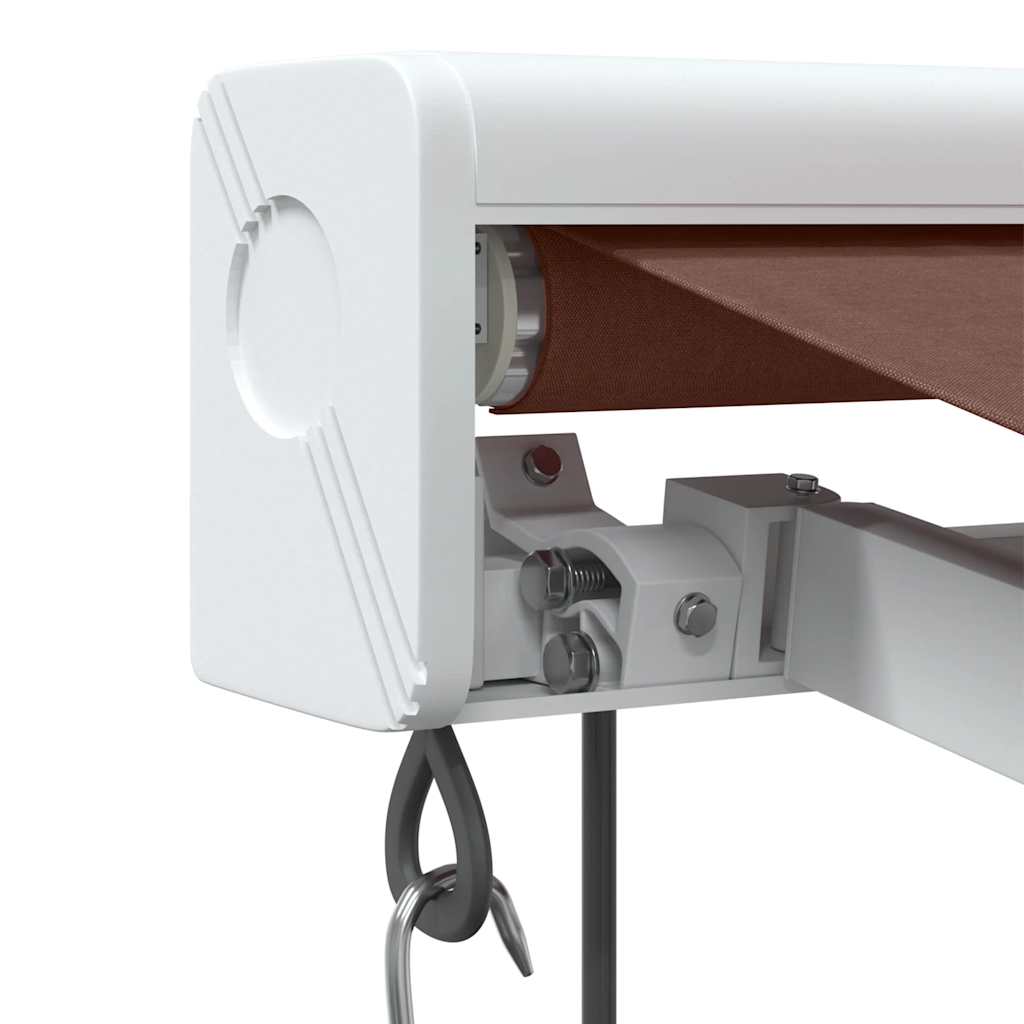 Automatisk Uttrekkbar Markise Burgunder 300X250 Cm