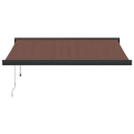 Automatisk Uttrekkbar Markise Burgunder 300X250 Cm