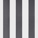 Manuell Uttrekkbar Markise Med Led Antrasitt Og Hvit 300X250 Cm