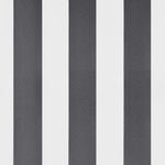 Manuell Uttrekkbar Markise Antrasitt Og Hvit 400X350 Cm