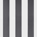 Manuell Uttrekkbar Markise Antrasitt Og Hvit 400X300 Cm