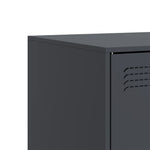 Tv-Benk Antrasitt 99X39X44 Cm Stål