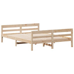 Sengeramme Uten Madrass 140X200 Cm Heltre Furu