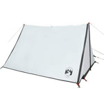 Campingtelt For 2 Personer Hvit Blendingsstoff Vanntett