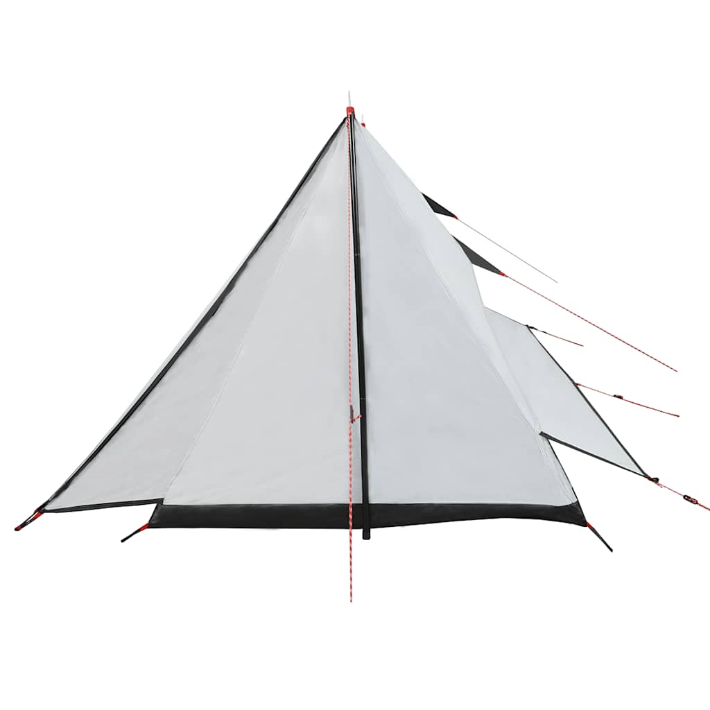 Campingtelt For 2 Personer Hvit Blendingsstoff Vanntett