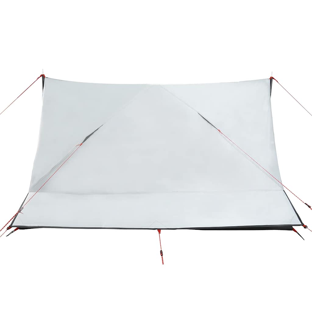 Campingtelt For 2 Personer Hvit Blendingsstoff Vanntett