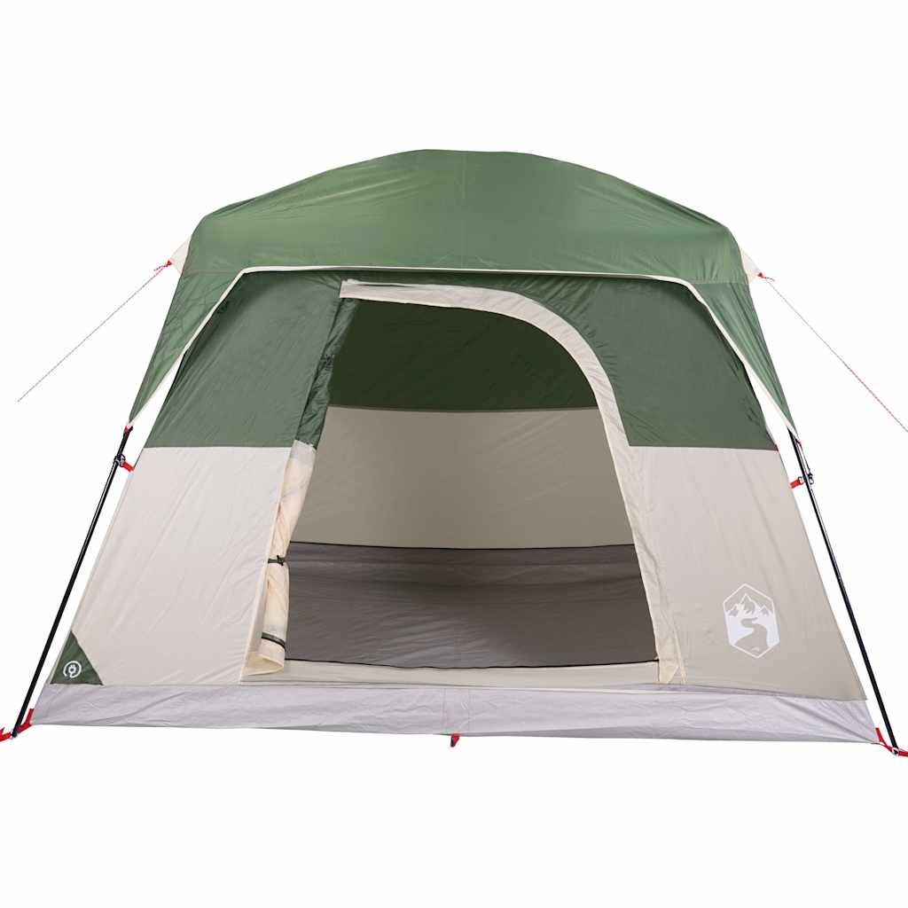 Campingtelt 4 Personer Grønn Vanntett