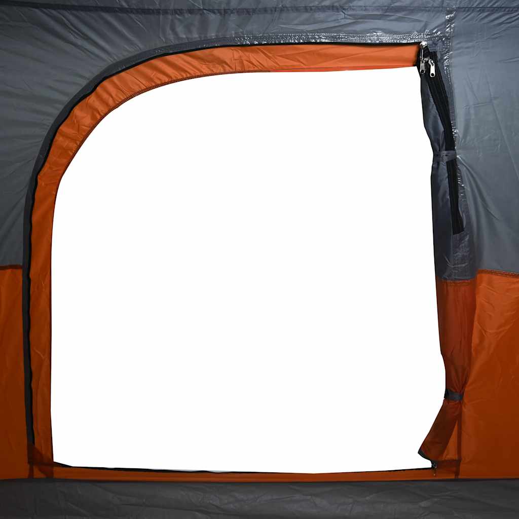 Campingtelt 4 Personer Oransje Vanntett