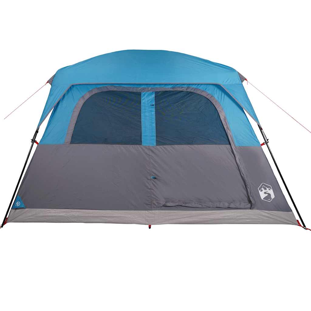 Campingtelt 6 Personer Blå Vanntett