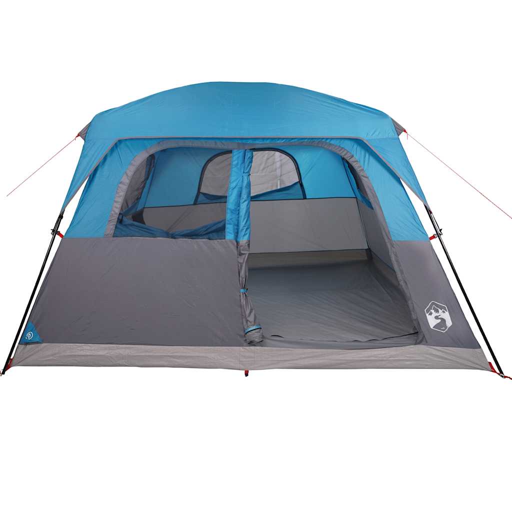 Campingtelt 6 Personer Blå Vanntett