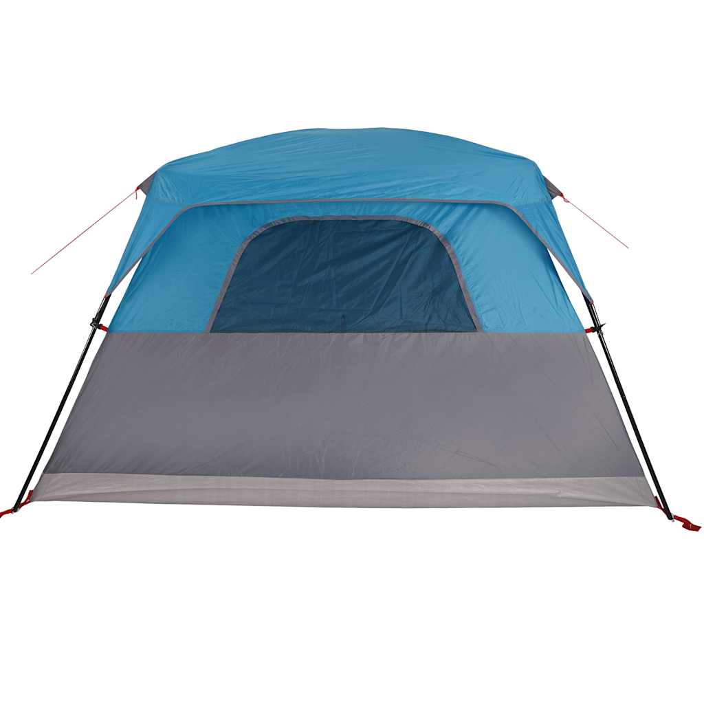 Campingtelt 6 Personer Blå Vanntett