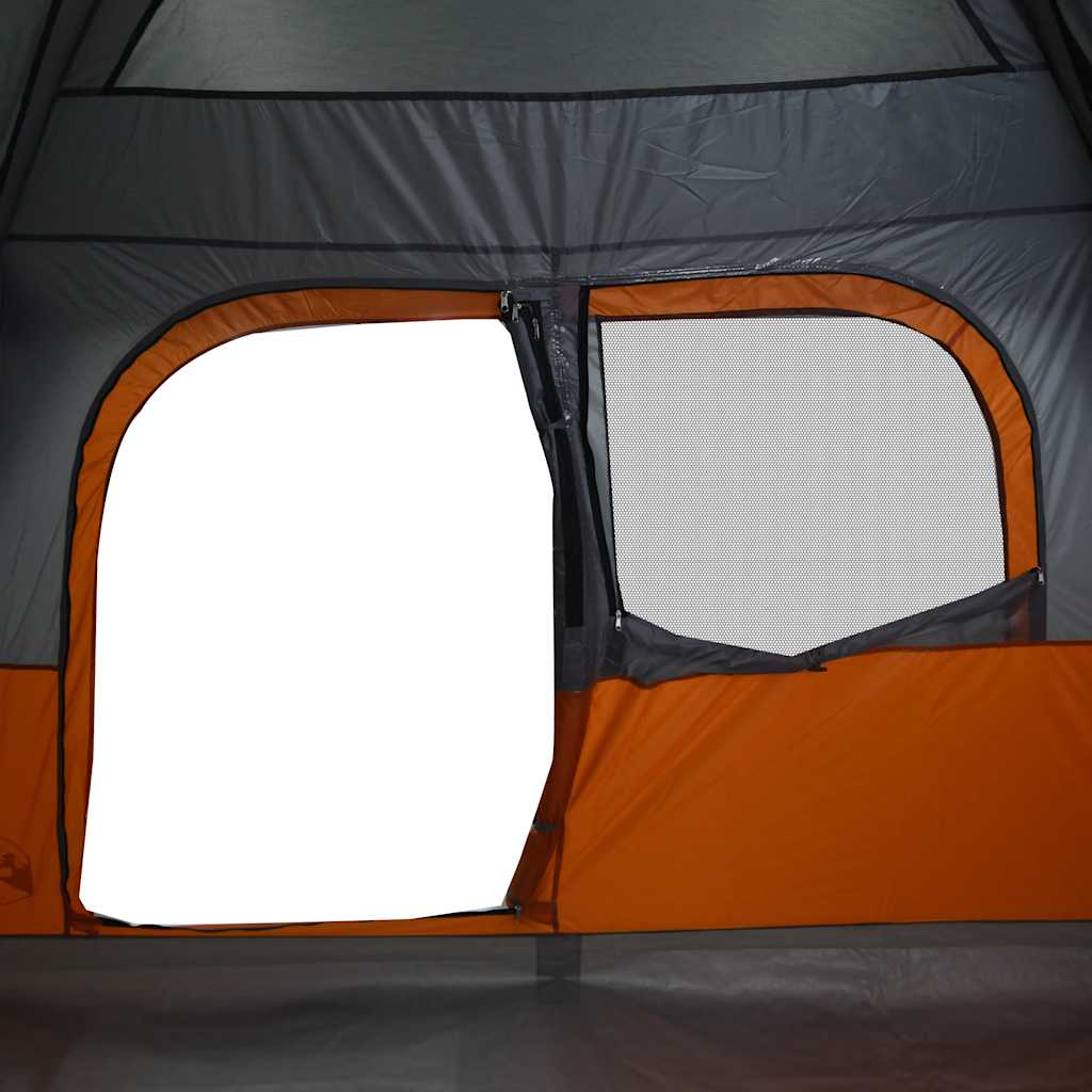 Campingtelt 6 Personer Oransje Vanntett